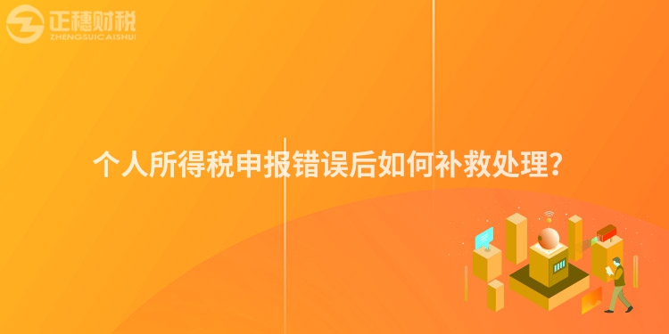 個人所得稅申報錯誤后如何補救處理？