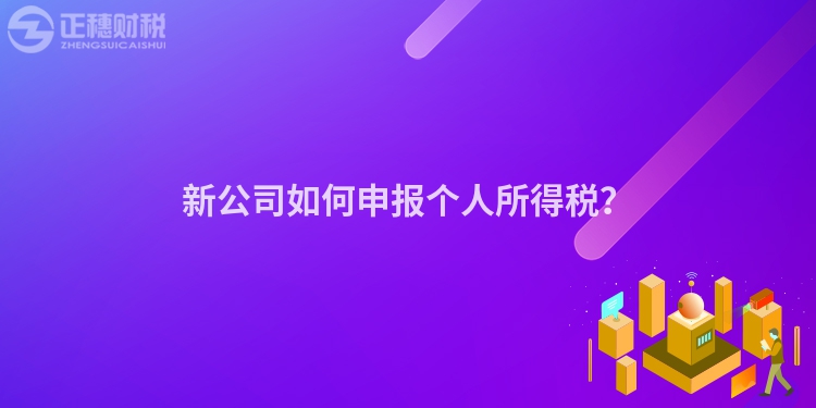 新公司如何申報個人所得稅？