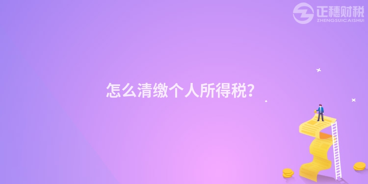 怎么清繳個人所得稅？