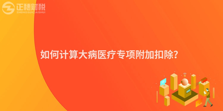 如何計(jì)算大病醫(yī)療專項(xiàng)附加扣除？