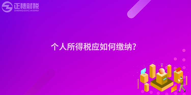 個人所得稅應如何繳納？
